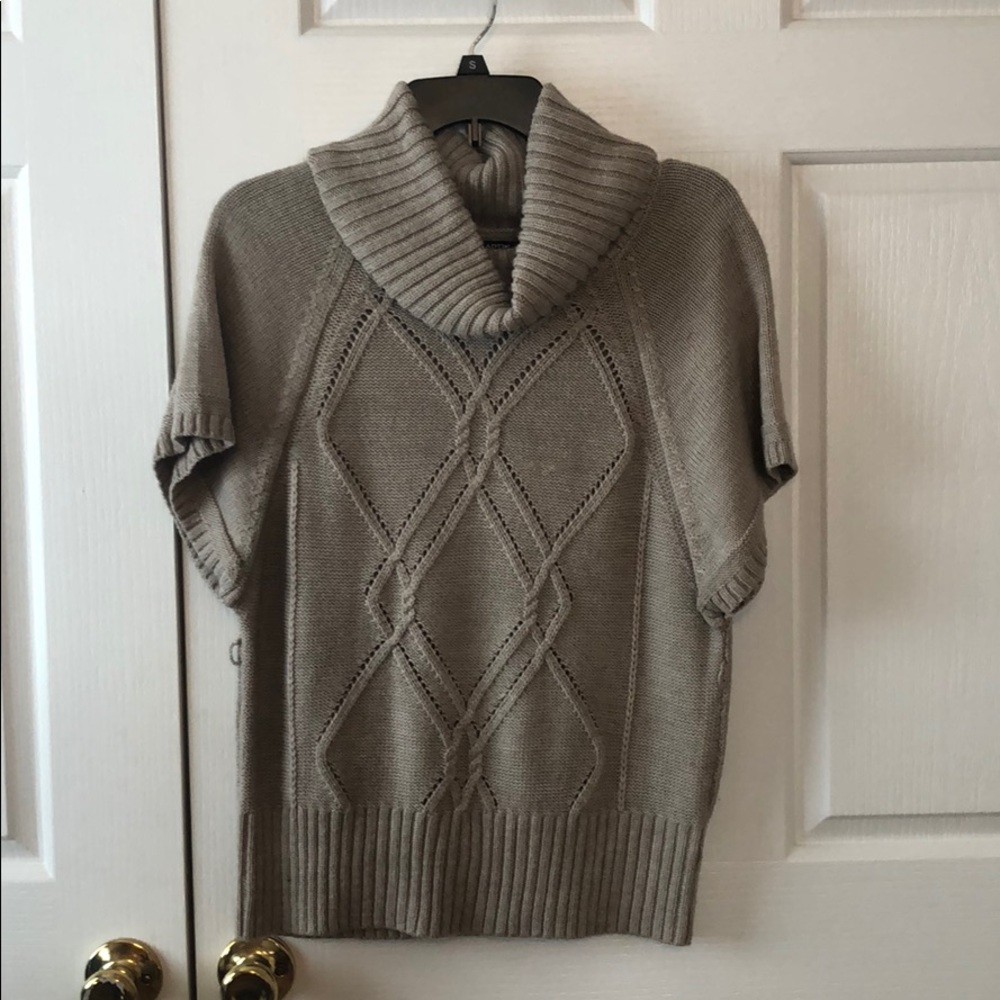 Slouch beige/brown sweater